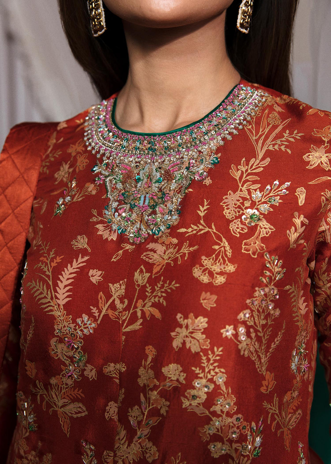 Hussain Rehar | Basic Not Basic |  Flamme - by - Libasekhas UK - Registered Vendor of : Hussain Rehar - 100% Original Designer Dresss