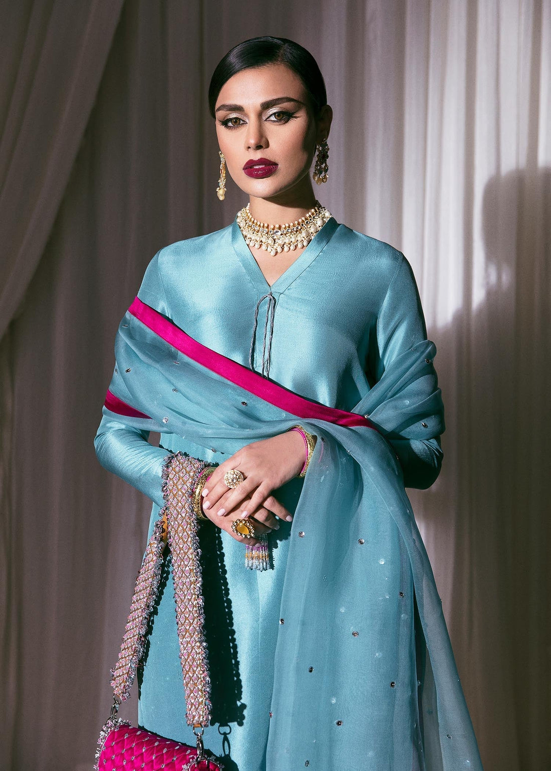 Hussain Rehar | Basic Not Basic |  Azure BNB - by - Libasekhas UK - Registered Vendor of : Hussain Rehar - 100% Original Designer Dresss