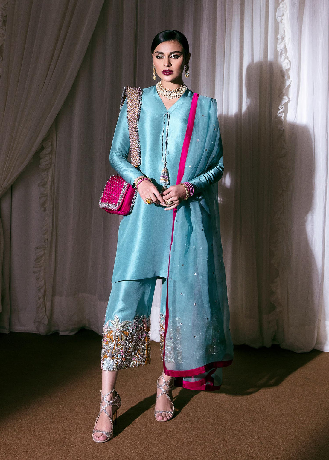 Hussain Rehar | Basic Not Basic |  Azure BNB - by - Libasekhas UK - Registered Vendor of : Hussain Rehar - 100% Original Designer Dresss