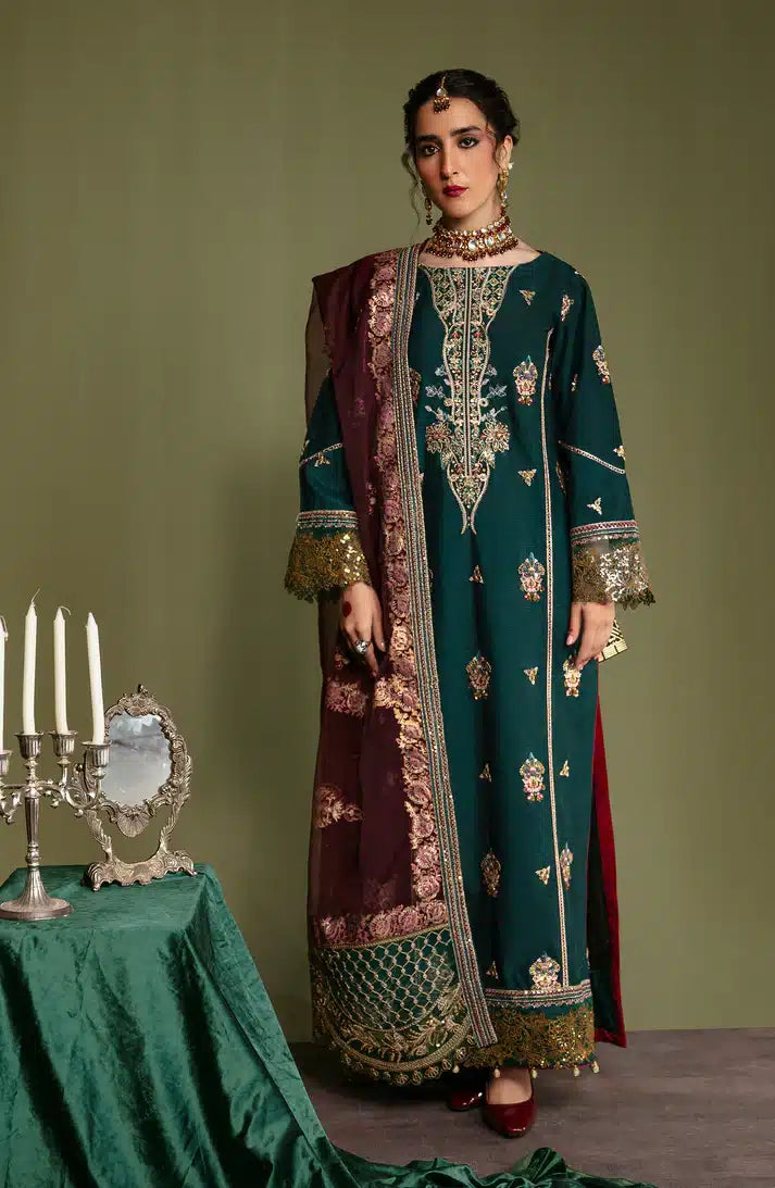 Emaan Adeel | Noori Silk Formals 23 | NR 05 RIWAYAT - by - Libasekhas UK - Registered Vendor of : Emaan Adeel - 100% Original Designer Dresss
