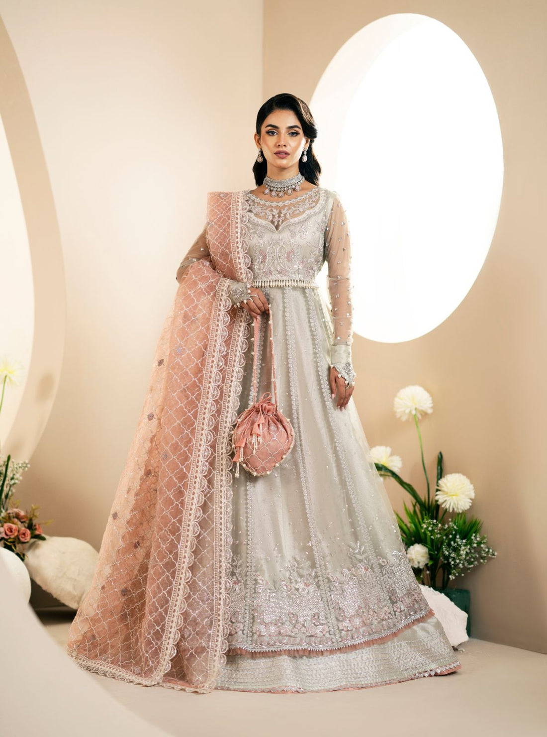 Inayat | Festive Formals | Magnolia - by Libasekhas UK - Registered Vendor of : Inayat - 100% Original Designer Dress