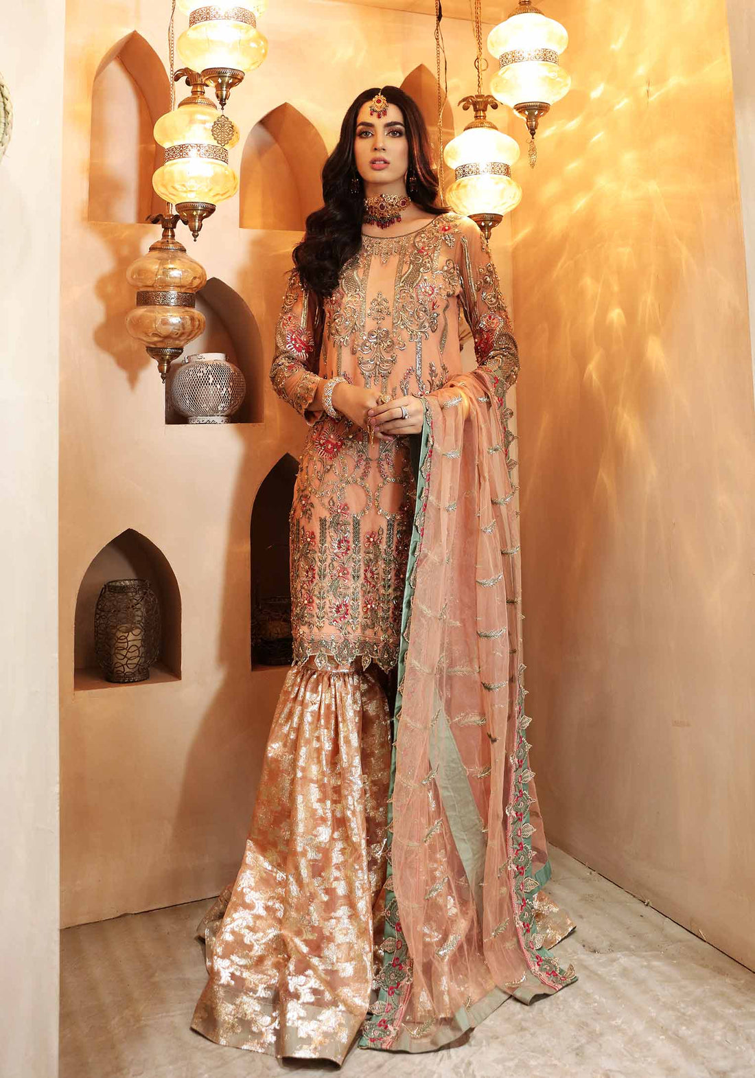 Waqas Shah | Ishq Naama | AVIANA ROSE - by - Libasekhas UK - Registered Vendor of : Waqas Shah - 100% Original Designer Dresss