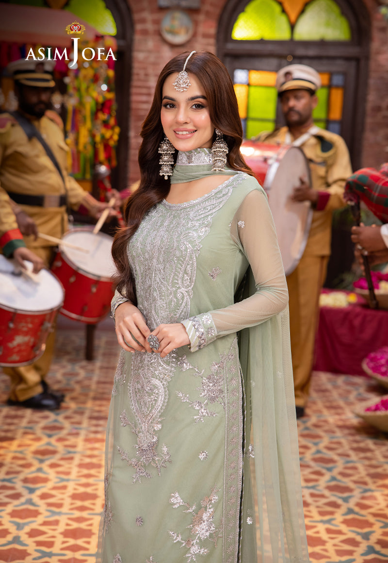 Asim Jofa | Pyaar Diyan Gallan Formals | AJEM-01 - by - Libasekhas UK - Registered Vendor of : Asim Jofa - 100% Original Designer Dresss