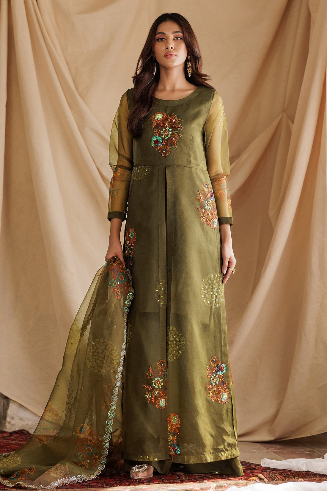 Charizma | Festive Pret | CMA-5-128 - by - Libasekhas UK - Registered Vendor of : Charizma - 100% Original Designer Dresss
