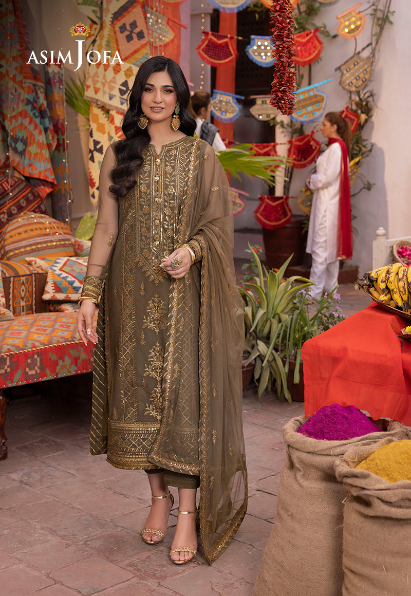 Asim Jofa | Pyaar Diyan Gallan Formals | AJEM-05 - by - Libasekhas UK - Registered Vendor of : Asim Jofa - 100% Original Designer Dresss
