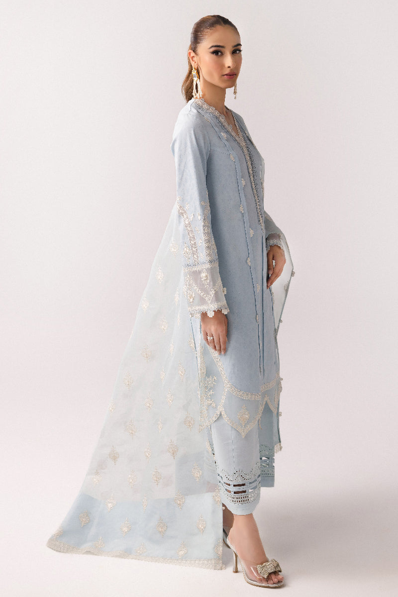 Qalamkar | Basic Pret 25 | KT-04 Wardah - by - Libasekhas UK - Registered Vendor of : Qalamkar - 100% Original Designer Dresss