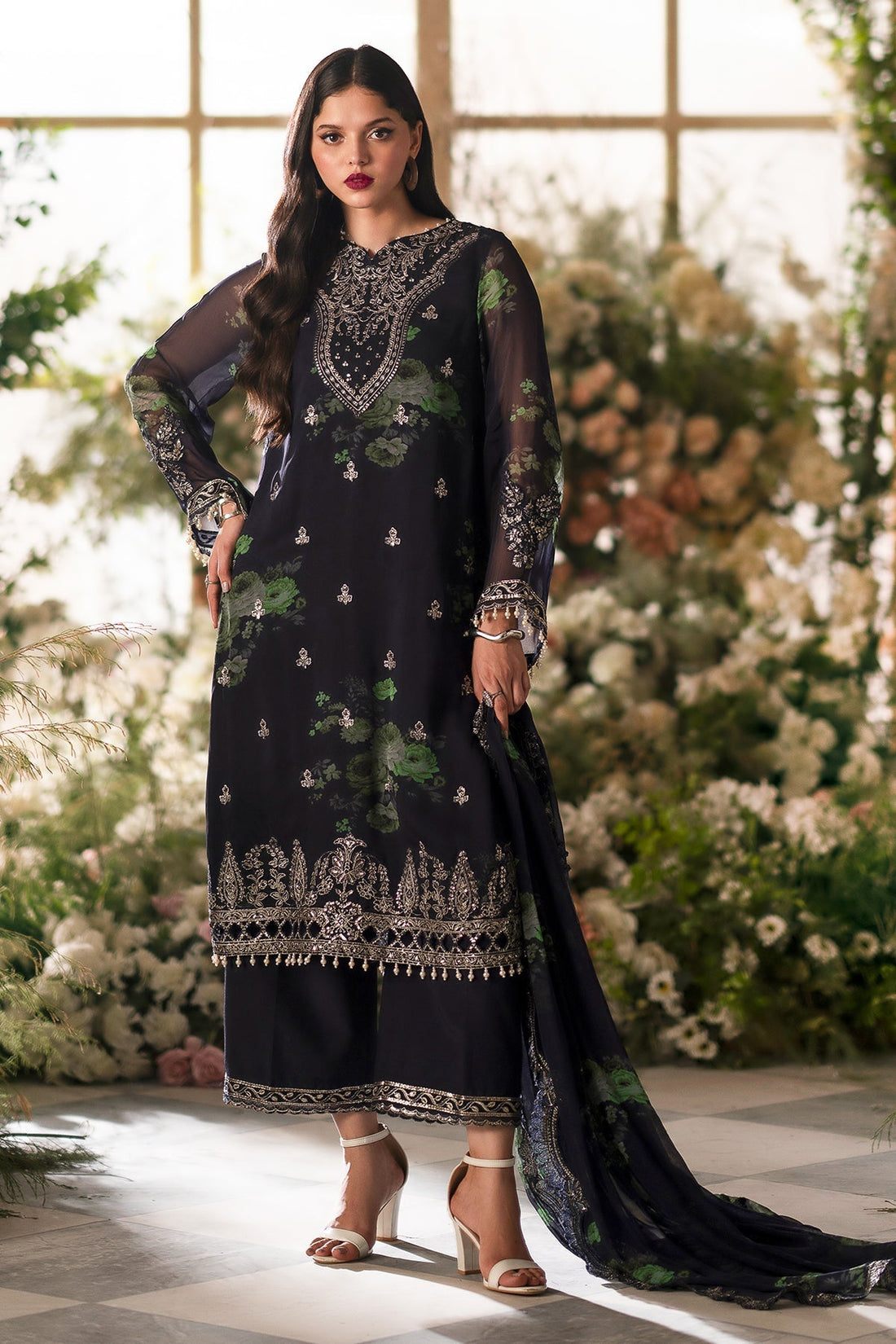 Charizma | Vasal Formals 24 | VSL5-07 - by - Libasekhas UK - Registered Vendor of : Charizma - 100% Original Designer Dresss