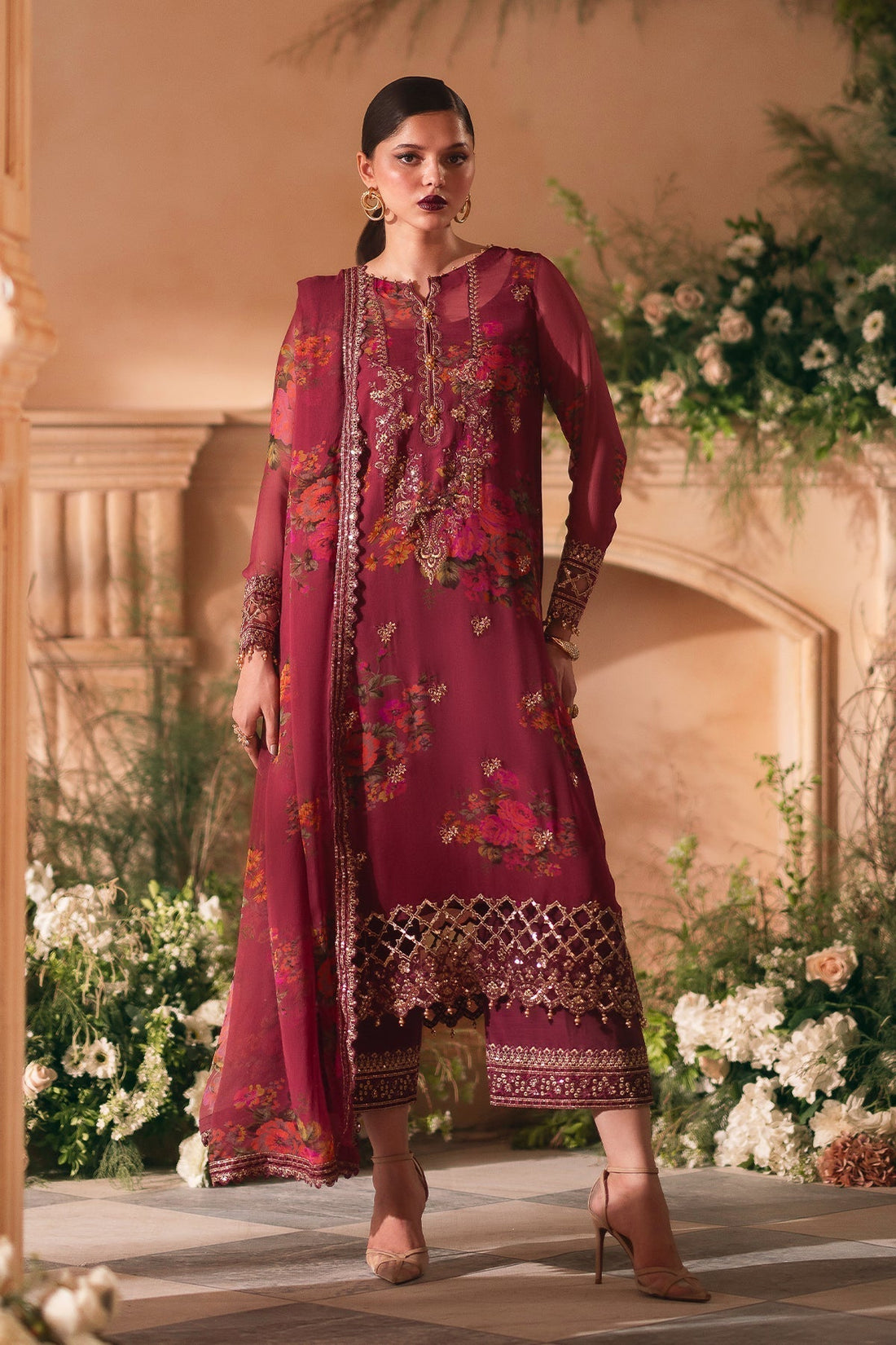 Charizma | Vasal Formals 24 | VSL5-08 - by - Libasekhas UK - Registered Vendor of : Charizma - 100% Original Designer Dresss