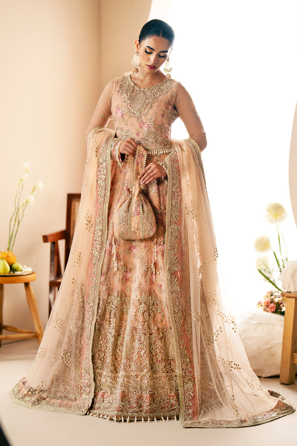 AJR Couture | Festive Formals 24 | Daffodil - by - Libasekhas UK - Registered Vendor of : AJR Couture - 100% Original Designer Dresss