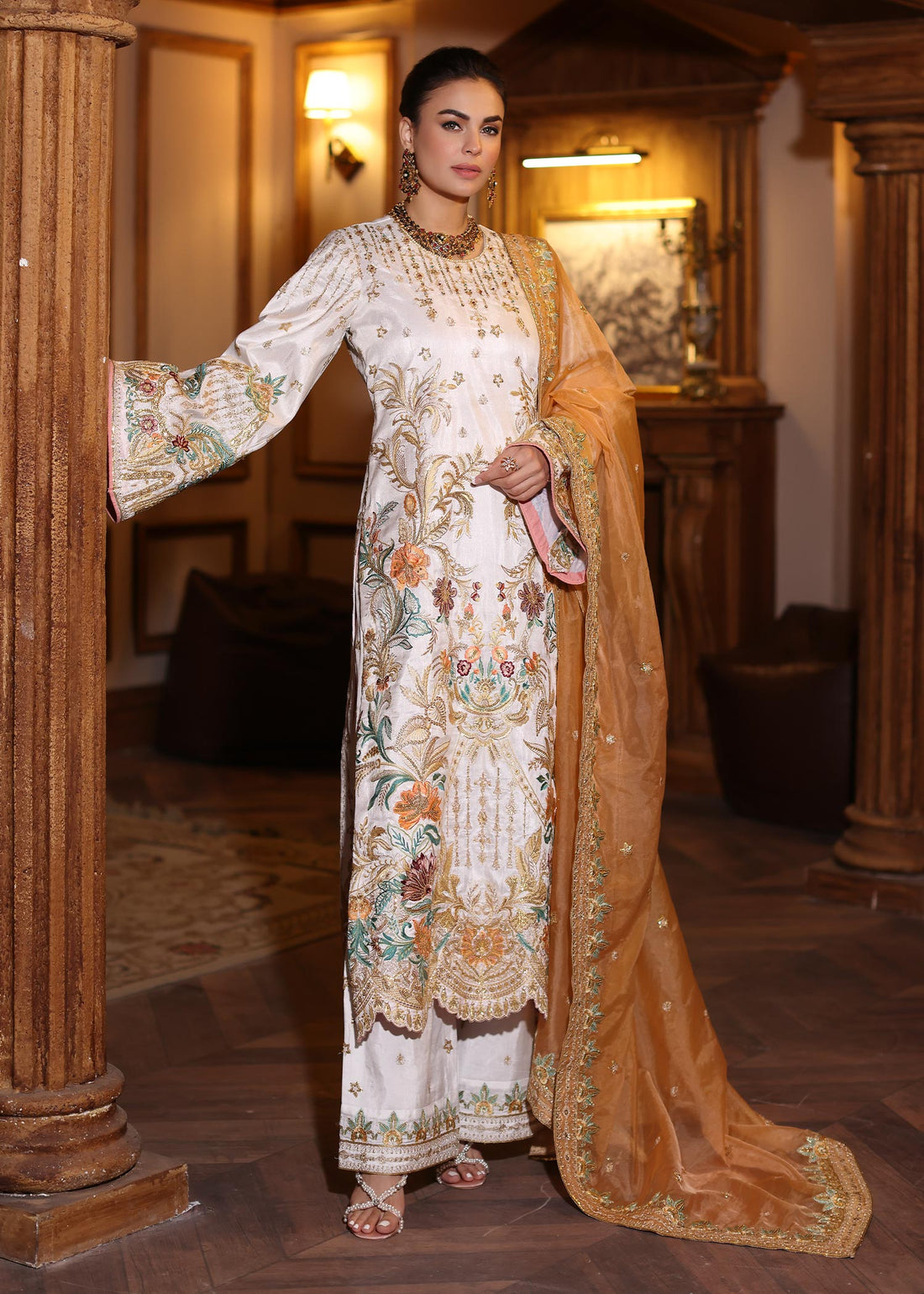 Waqas Shah | Meh-E-Nur | AMELIA - by - Libasekhas UK - Registered Vendor of : Waqas Shah - 100% Original Designer Dresss