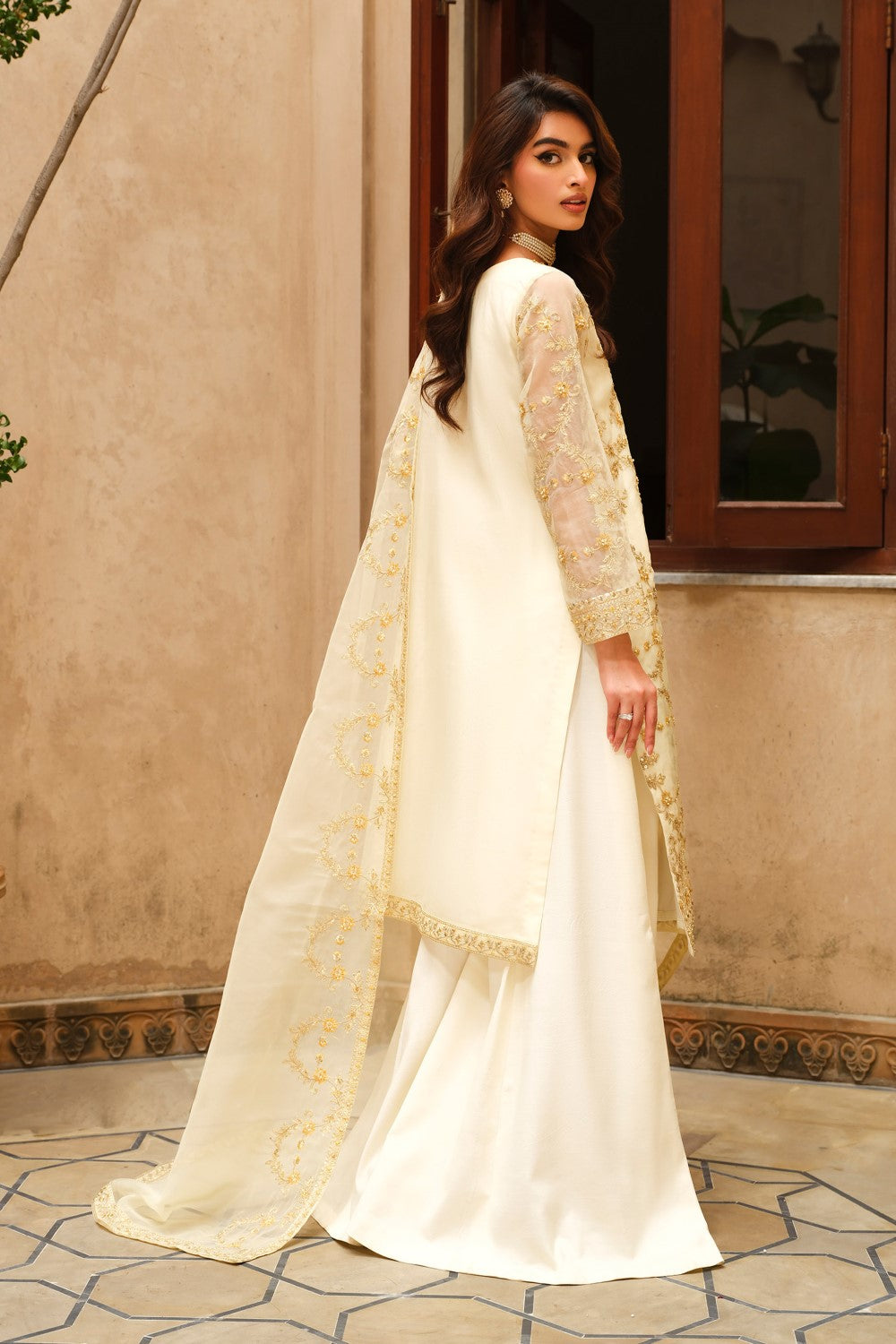 Maryum N Maria | Musk Formals |  LENORE - FS40038 - by - Libasekhas UK - Registered Vendor of : Maryum N Maria - 100% Original Designer Dresss