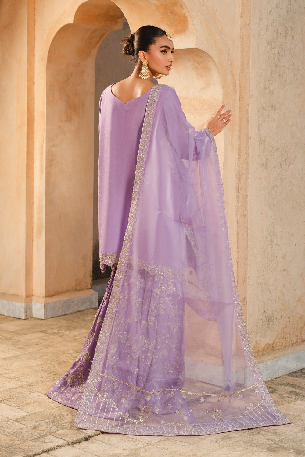 Maryum N Maria | Musk Formals |  TRESOR - FS40031 - by - Libasekhas UK - Registered Vendor of : Maryum N Maria - 100% Original Designer Dresss