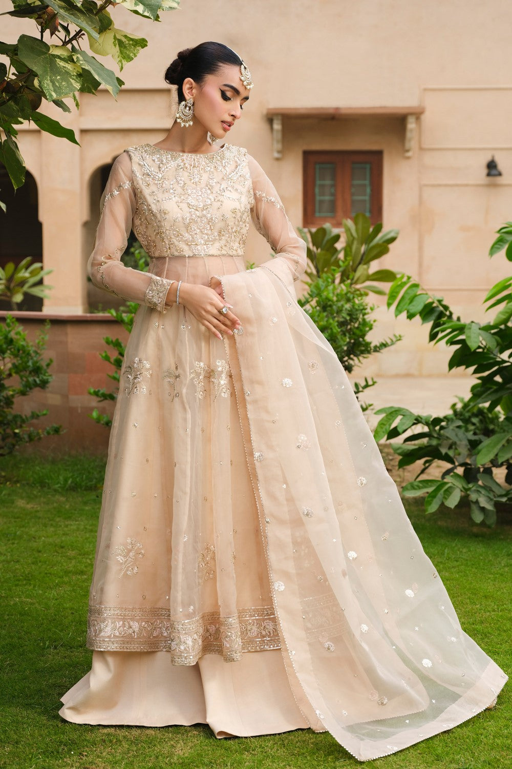 Maryum N Maria | Musk Formals | AMAYA - FS40037 - by - Libasekhas UK - Registered Vendor of : Maryum N Maria - 100% Original Designer Dresss