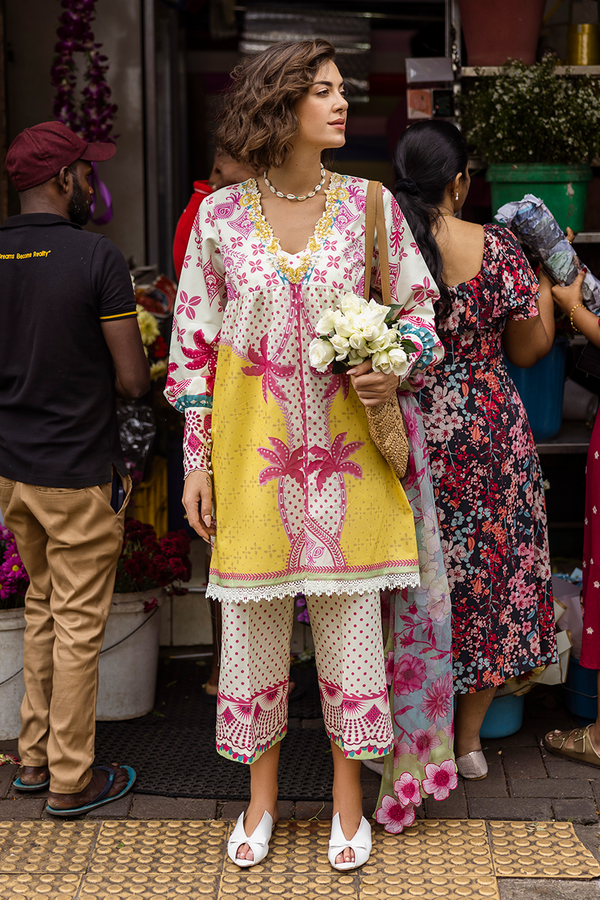 Mushq | La Dolce Hemline Prints 25 | Sabrina - by - Libasekhas UK - Registered Vendor of : Mushq - 100% Original Designer Dresss