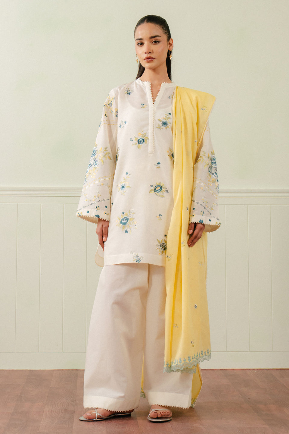 Zara Shahjahan | Coco Lawn 25 | NORA-10B - by - Libasekhas UK - Registered Vendor of : Zara Shahjahan - 100% Original Designer Dresss