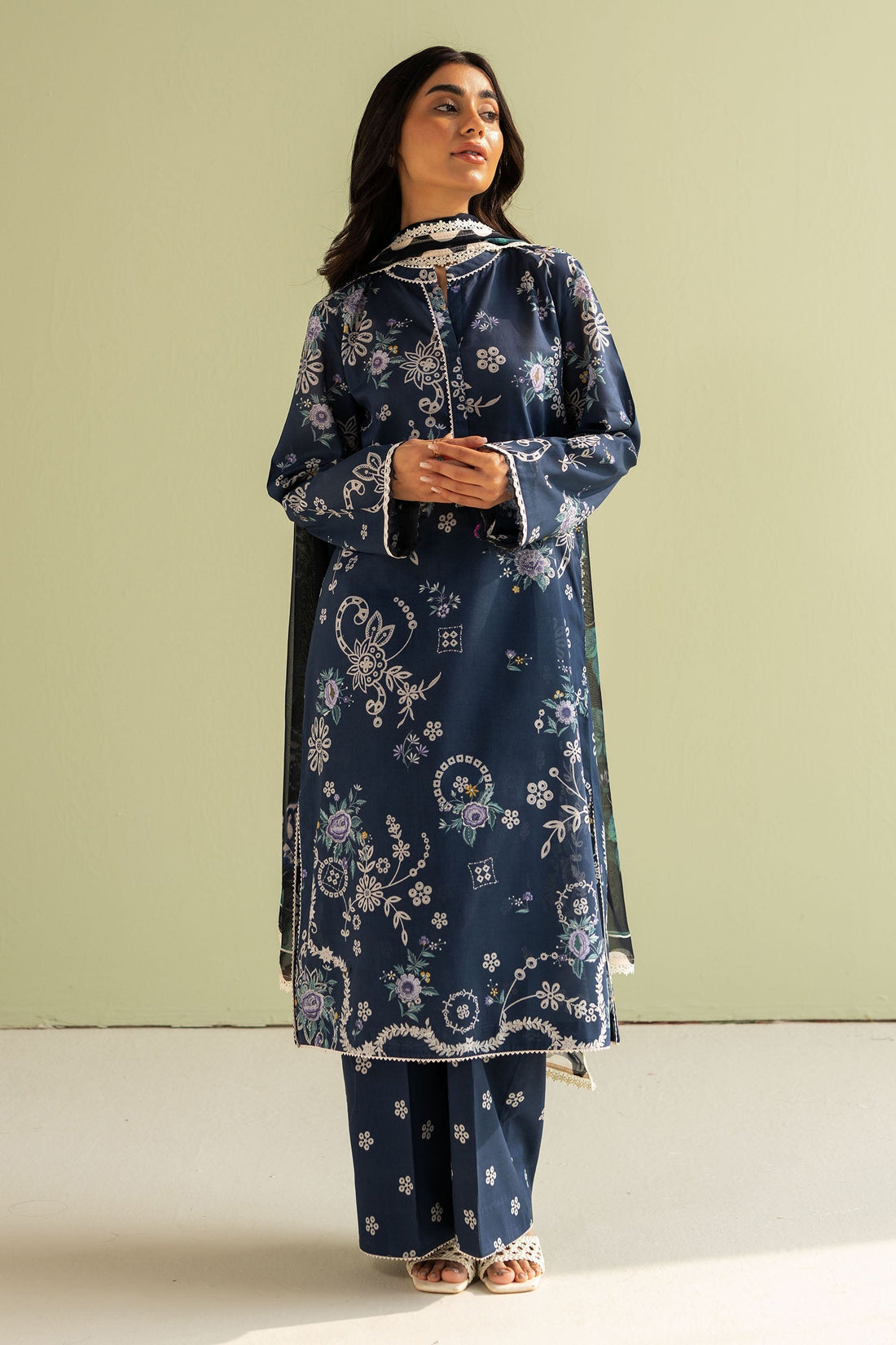 Zara Shahjahan | Coco Prints 25 | Nora-8A - by - Libasekhas UK - Registered Vendor of : Zara Shahjahan - 100% Original Designer Dresss