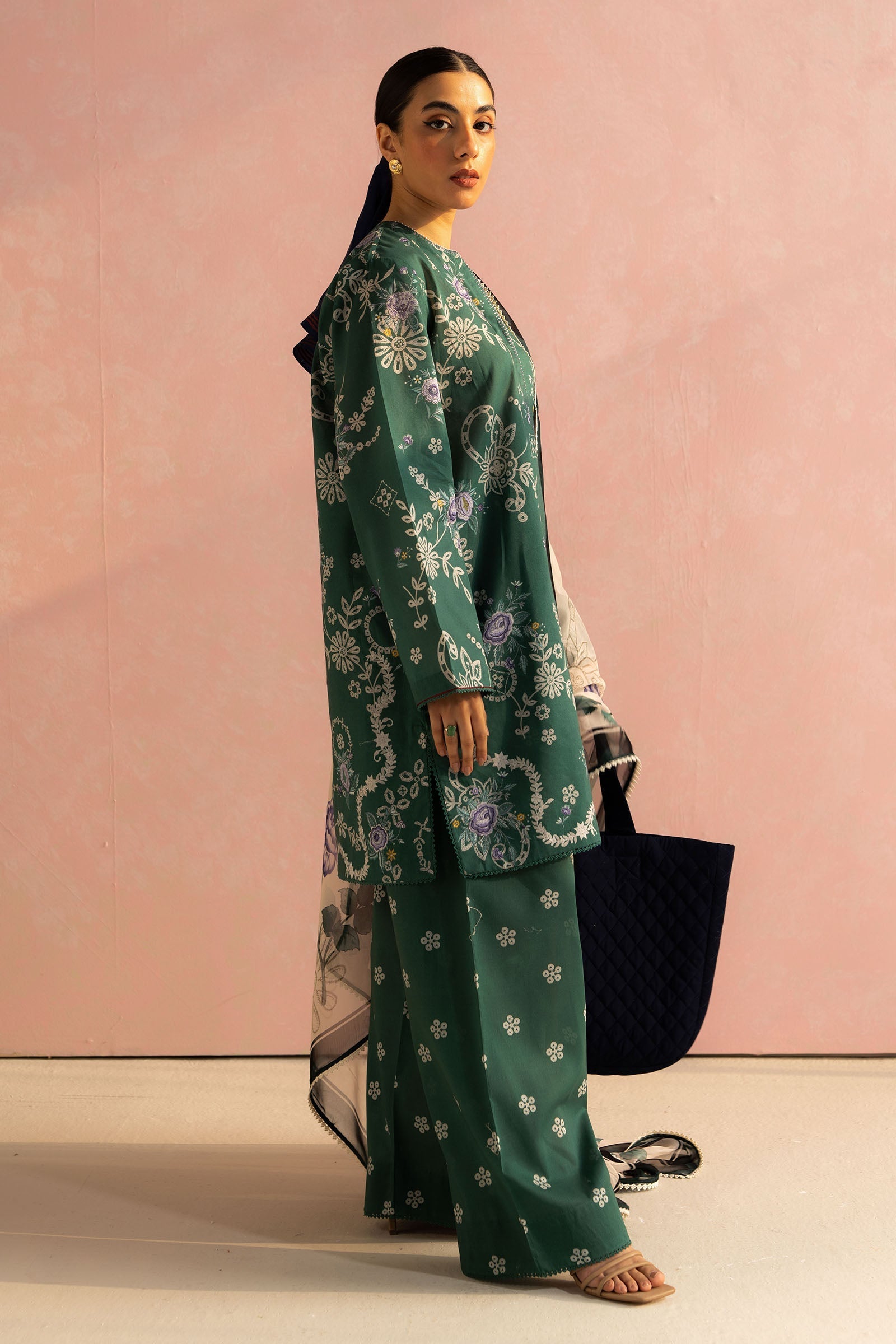 Zara Shahjahan | Coco Prints 25 | Nora-8B - by - Libasekhas UK - Registered Vendor of : Zara Shahjahan - 100% Original Designer Dresss