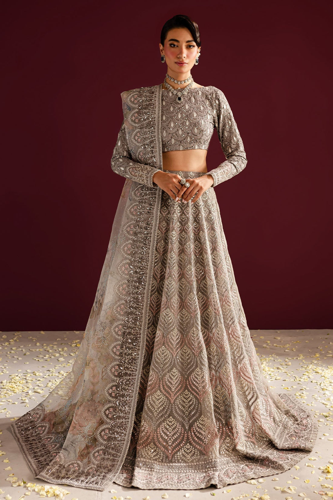 Nureh | Wedding Formals 24 | FP-128 - by - Libasekhas UK - Registered Vendor of : Nureh - 100% Original Designer Dresss