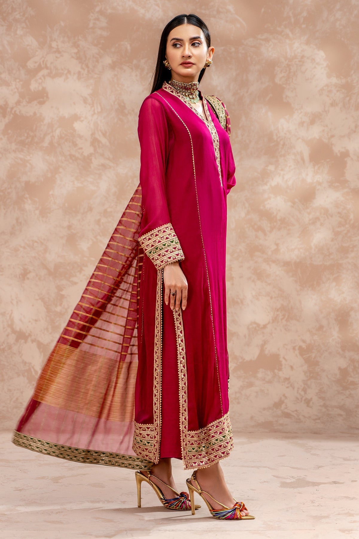 Charizma | Festive Pret | CMA 3-250 - by - Libasekhas UK - Registered Vendor of : Charizma - 100% Original Designer Dresss