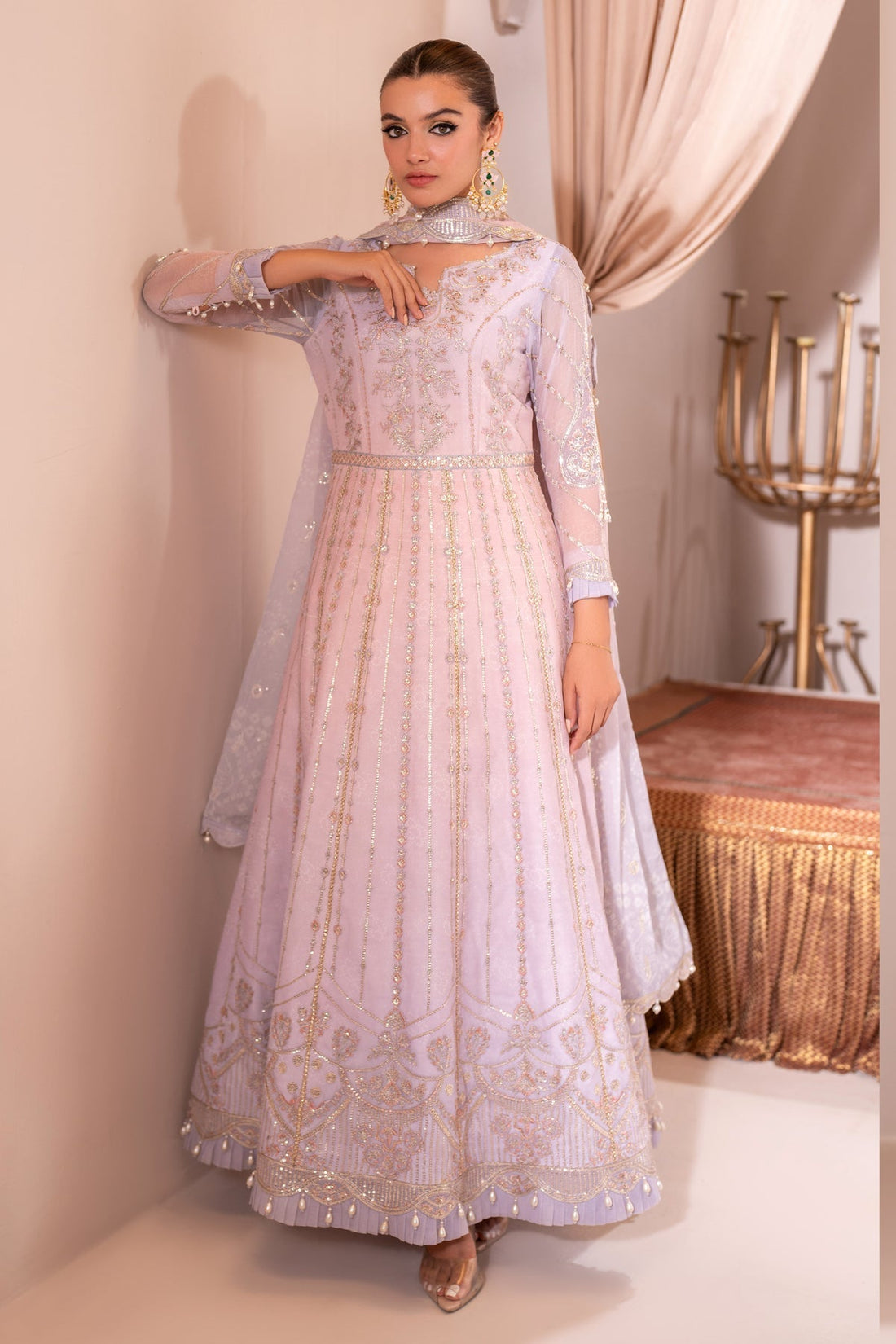 Alizeh | Jhalak Formals | AF-JHLK-05-PARINAAZ - by - Libasekhas UK - Registered Vendor of : Alizeh - 100% Original Designer Dresss