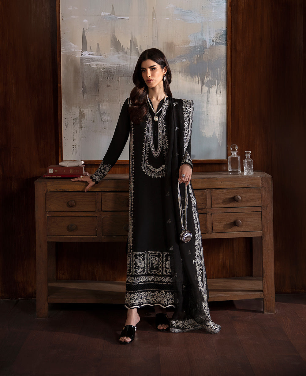 Republic Womenswear | Premium Pret 25 | RPP-01 (Fleurie) - by - Libasekhas UK - Registered Vendor of : Republic Womenswear - 100% Original Designer Dresss