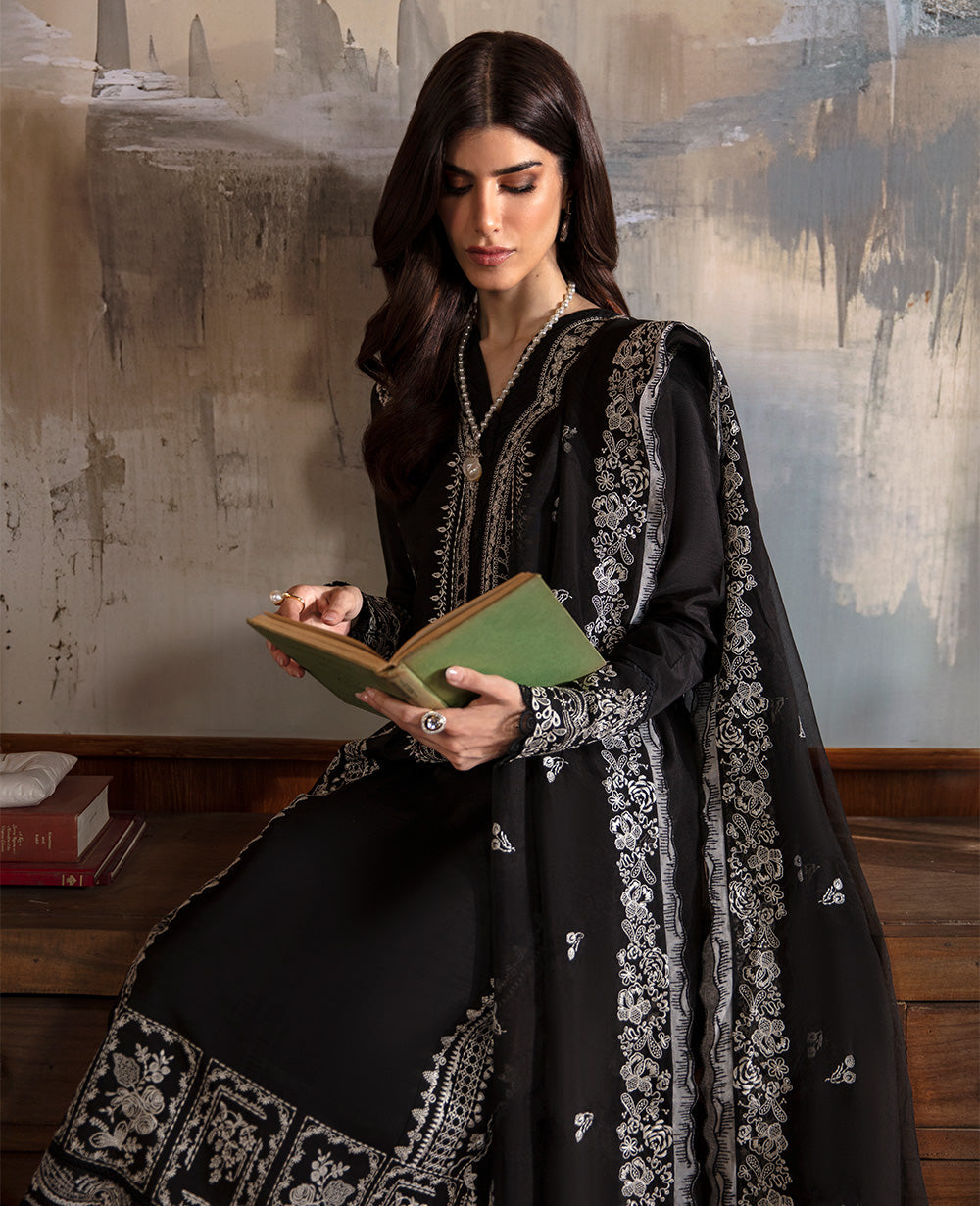Republic Womenswear | Premium Pret 25 | RPP-01 (Fleurie) - by - Libasekhas UK - Registered Vendor of : Republic Womenswear - 100% Original Designer Dresss