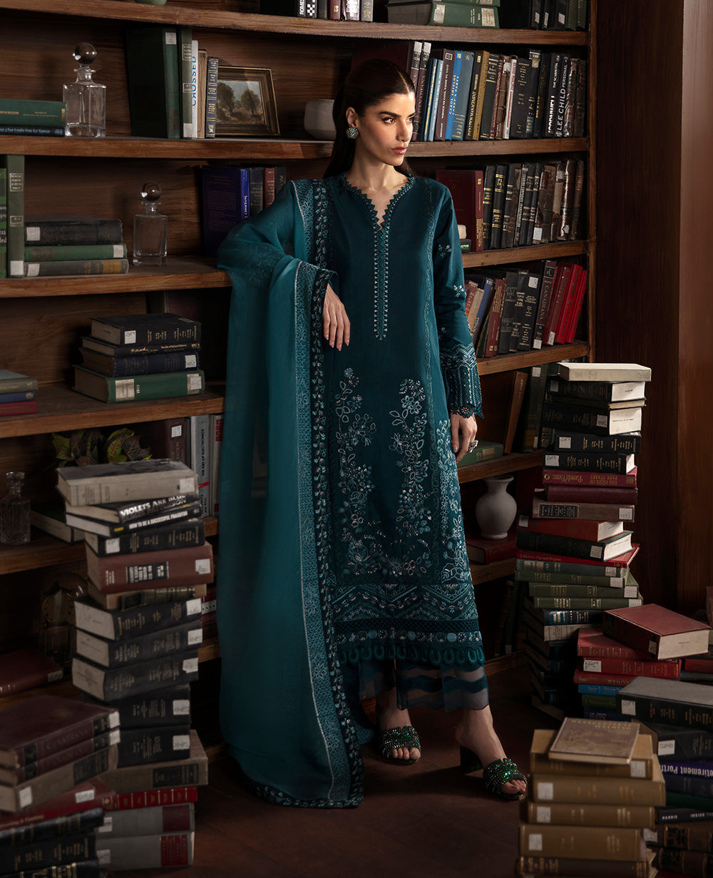 Republic Womenswear | Premium Pret 25 | RPP-03 (Coeur) - by - Libasekhas UK - Registered Vendor of : Republic Womenswear - 100% Original Designer Dresss