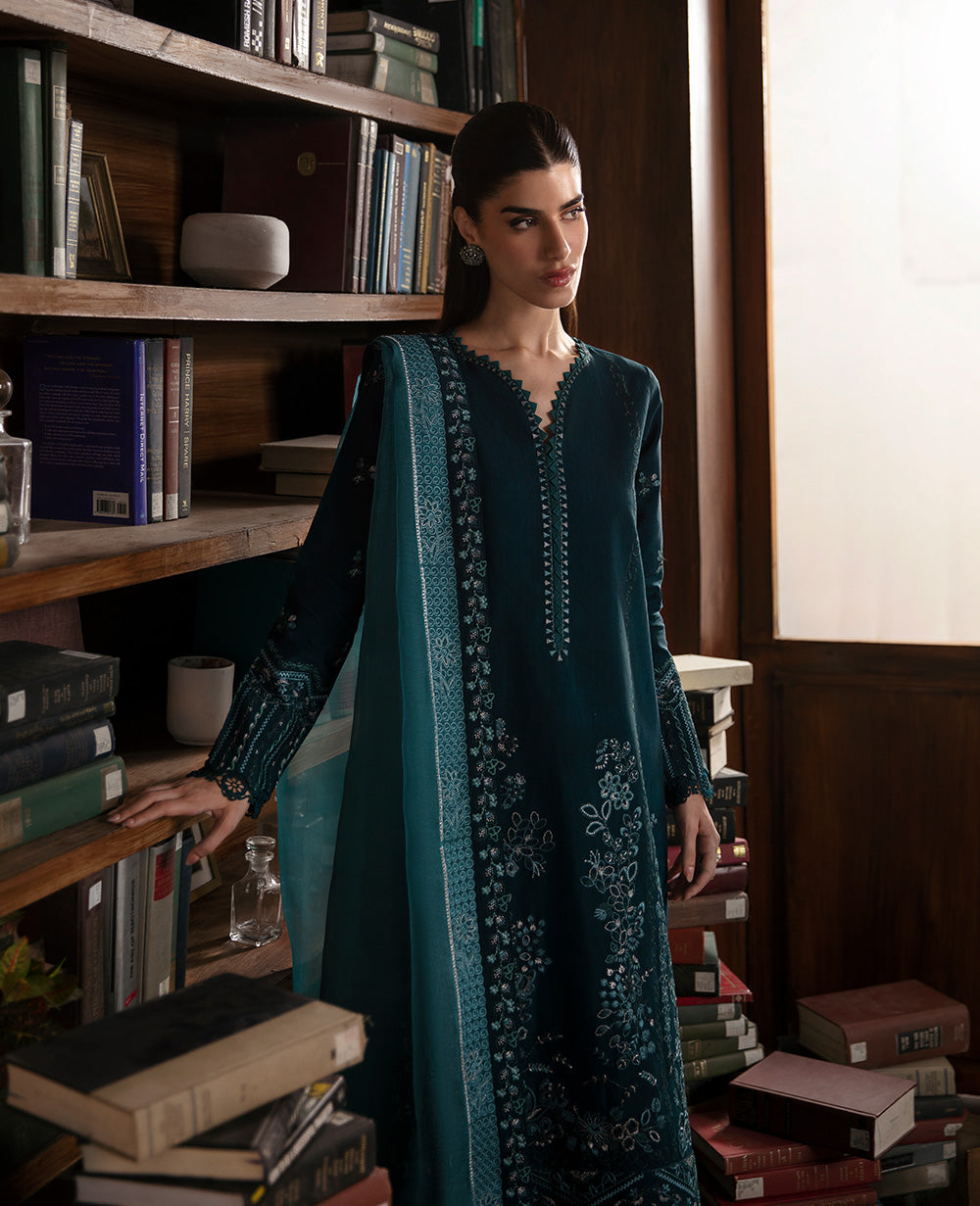 Republic Womenswear | Premium Pret 25 | RPP-03 (Coeur) - by - Libasekhas UK - Registered Vendor of : Republic Womenswear - 100% Original Designer Dresss