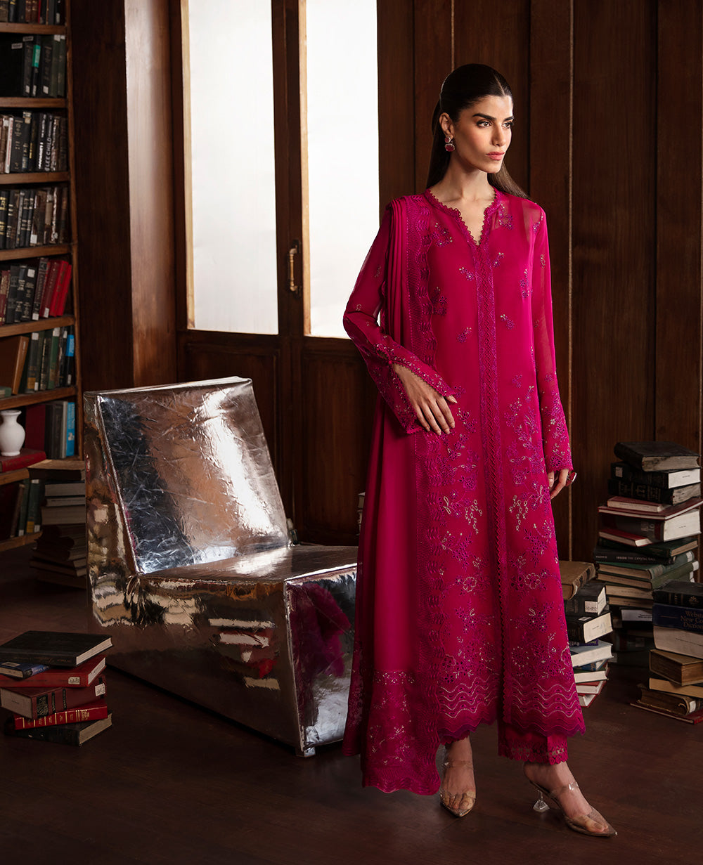 Republic Womenswear | Premium Pret 25 | RPP-04 (Miel) - by - Libasekhas UK - Registered Vendor of : Republic Womenswear - 100% Original Designer Dresss