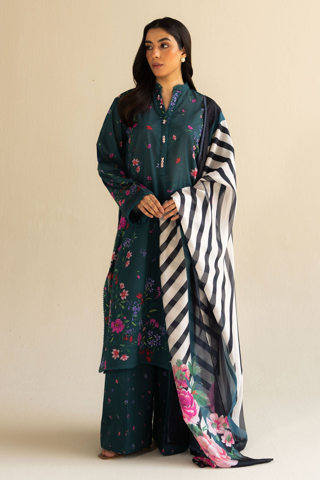 Zara Shahjahan | Coco Prints 25 | Reena-4A - by - Libasekhas UK - Registered Vendor of : Zara Shahjahan - 100% Original Designer Dresss