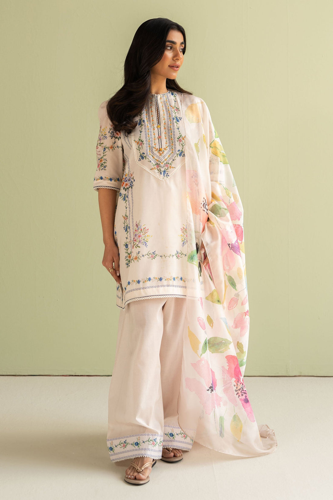 Zara Shahjahan | Coco Prints 25 | Ria-3A - by - Libasekhas UK - Registered Vendor of : Zara Shahjahan - 100% Original Designer Dresss