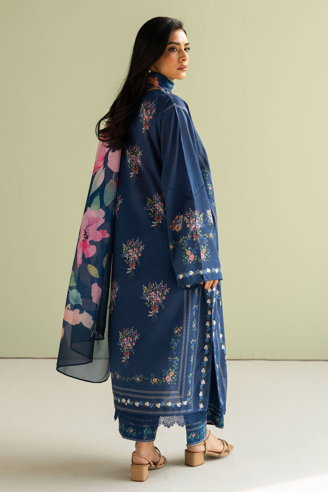 Zara Shahjahan | Coco Prints 25 | Ria-3B - by - Libasekhas UK - Registered Vendor of : Zara Shahjahan - 100% Original Designer Dresss
