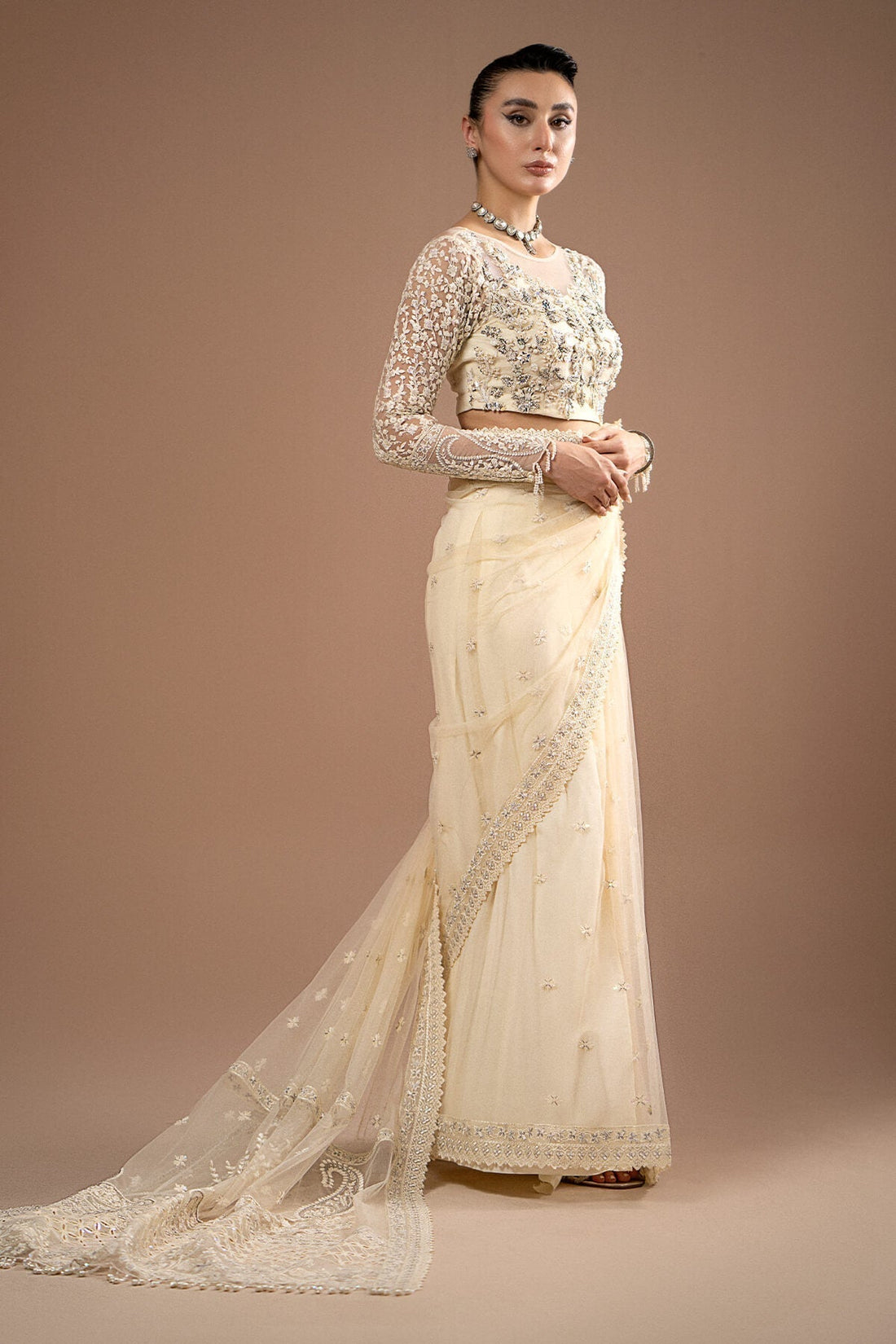 Imrozia Premium | Lumiere Luxury Sarees | 06 Amelie - by - Libasekhas UK - Registered Vendor of : Imrozia Premium - 100% Original Designer Dresss