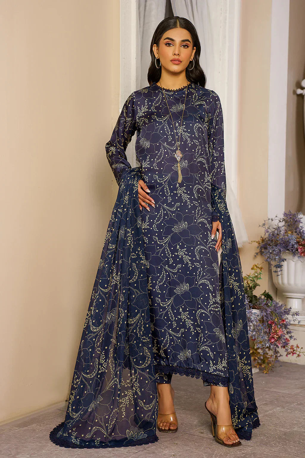 Zarif | Prints 24 | ZSP 03 BAREEN - by - Libasekhas UK - Registered Vendor of : Zarif - 100% Original Designer Dresss