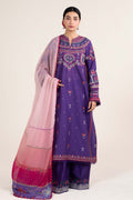 Zara Shahjahan | Stitched Lawn 24 | SL-LAMIA-7B - by - Libasekhas UK - Registered Vendor of : Zara Shahjahan - 100% Original Designer Dresss