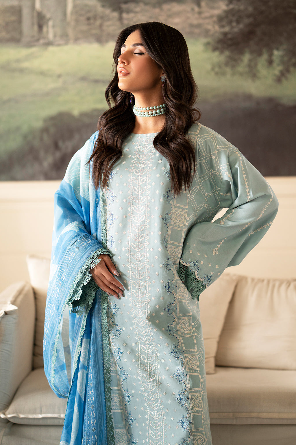 Saad Shaikh | Lumiere Winter | D-10 Ribera - by - Libasekhas UK - Registered Vendor of : Saad Shaikh - 100% Original Designer Dresss