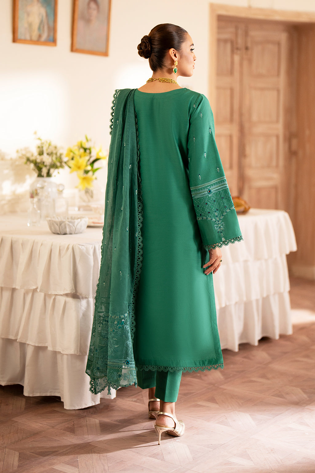 Saad Shaikh | Lumiere Winter |  D-08 Opalo - by - Libasekhas UK - Registered Vendor of : Saad Shaikh - 100% Original Designer Dresss