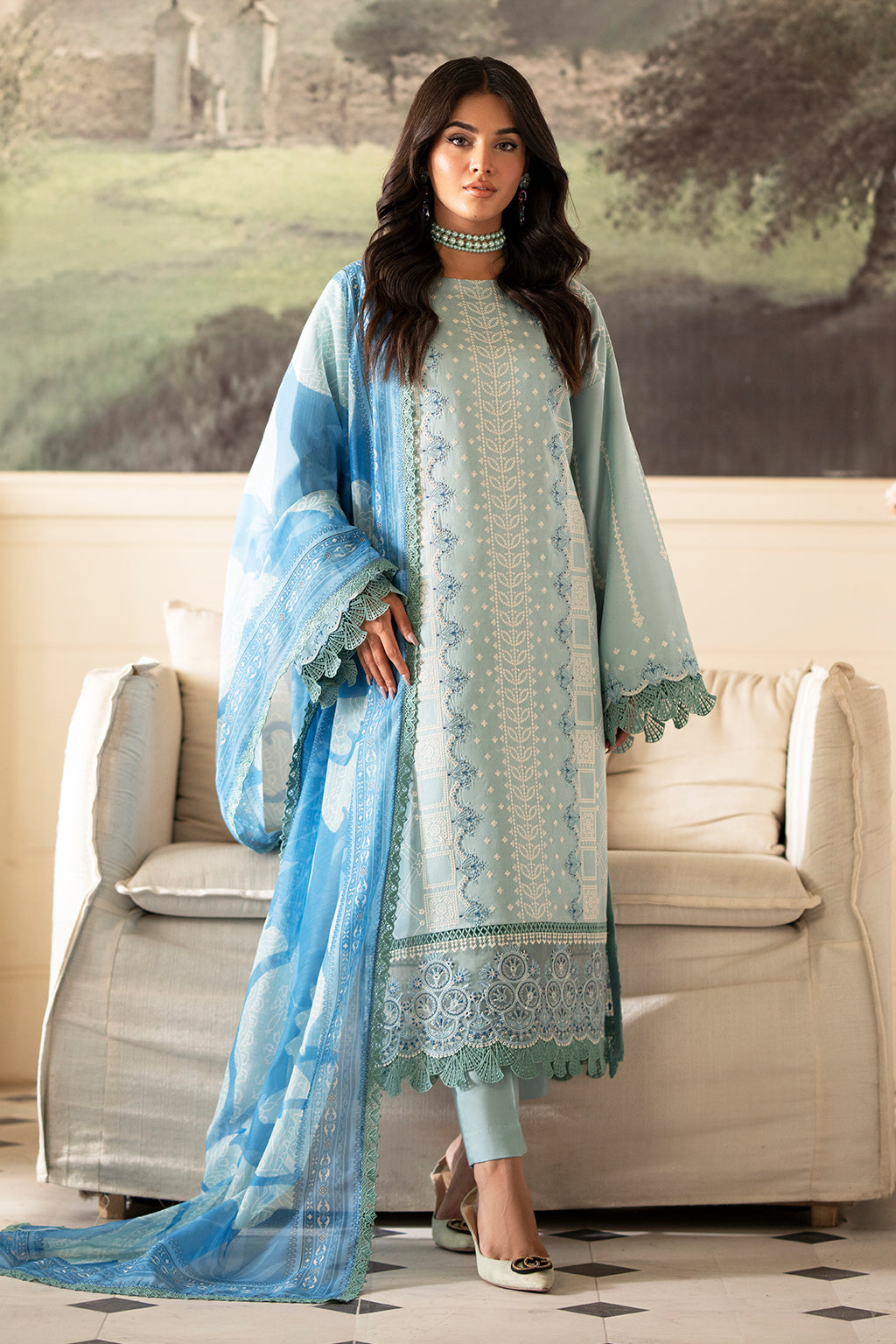 Saad Shaikh | Lumiere Winter | D-10 Ribera - by - Libasekhas UK - Registered Vendor of : Saad Shaikh - 100% Original Designer Dresss