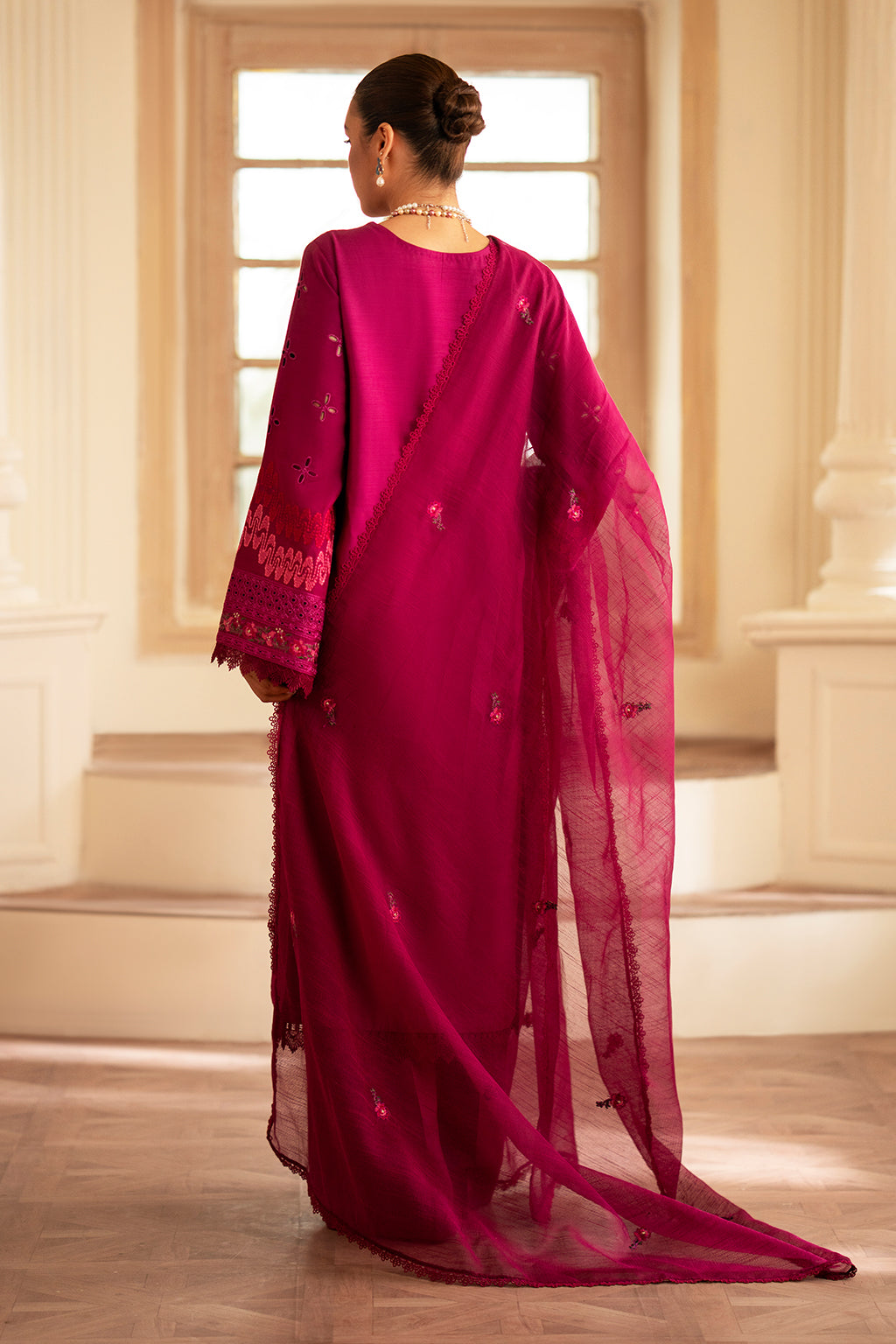 Saad Shaikh | Lumiere Winter |  D-04 Arcilla - by - Libasekhas UK - Registered Vendor of : Saad Shaikh - 100% Original Designer Dresss