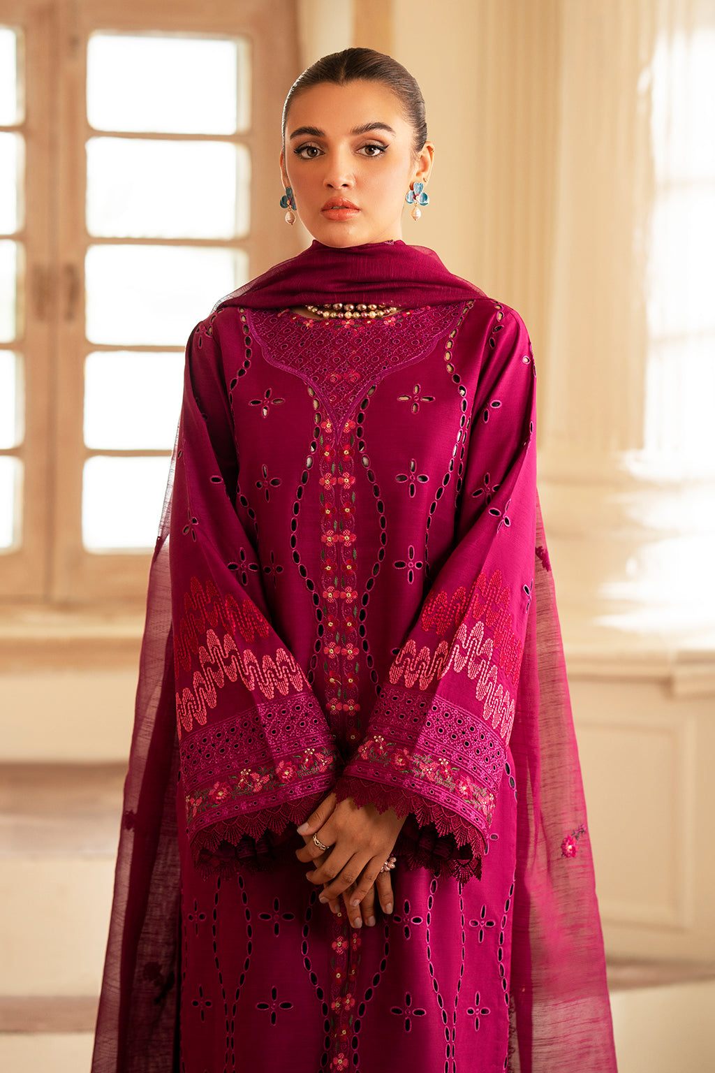 Saad Shaikh | Lumiere Winter |  D-04 Arcilla - by - Libasekhas UK - Registered Vendor of : Saad Shaikh - 100% Original Designer Dresss