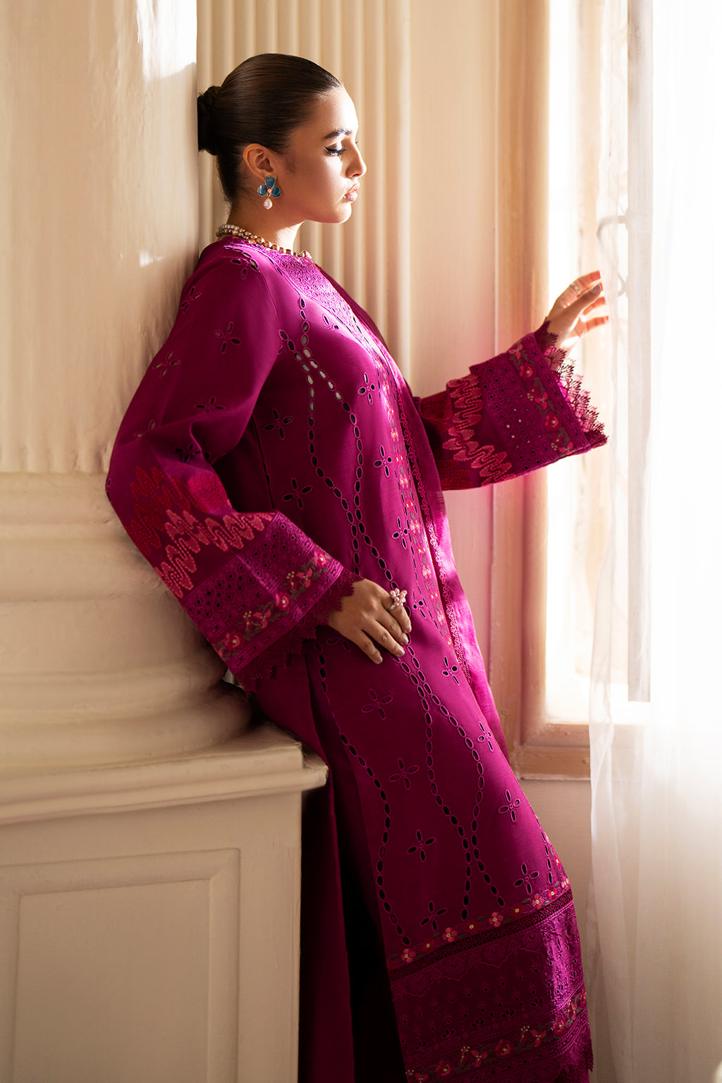 Saad Shaikh | Lumiere Winter |  D-04 Arcilla - by - Libasekhas UK - Registered Vendor of : Saad Shaikh - 100% Original Designer Dresss
