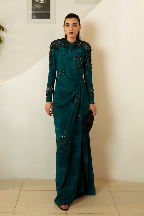 SUFFUSE | LUXURY PRET | ELISA - by - Libasekhas UK - Registered Vendor of : Suffuse - 100% Original Designer Dresss