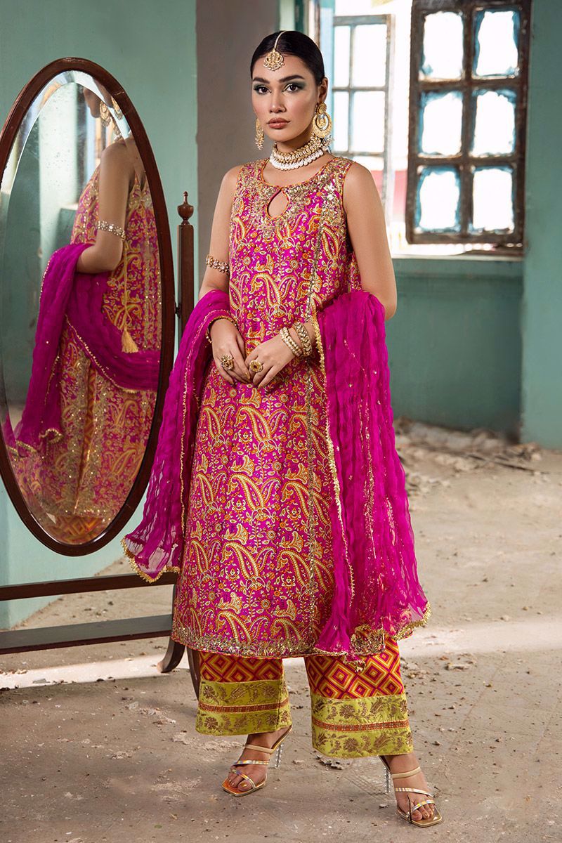 The Pink Tree Company | Wedding Wear | PERIDOT IN PINK - by - Libasekhas UK - Registered Vendor of : The Pink Tree Company - 100% Original Designer Dresss