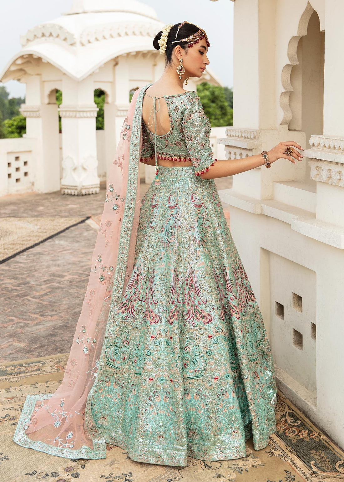 Waqas Shah | Taj Mahal | MAH BANO - by - Libasekhas UK - Registered Vendor of : Waqas Shah - 100% Original Designer Dresss