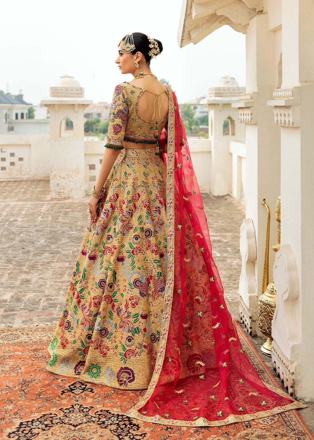 Waqas Shah | Taj Mahal | HUSNA BANO - by - Libasekhas UK - Registered Vendor of : Waqas Shah - 100% Original Designer Dresss