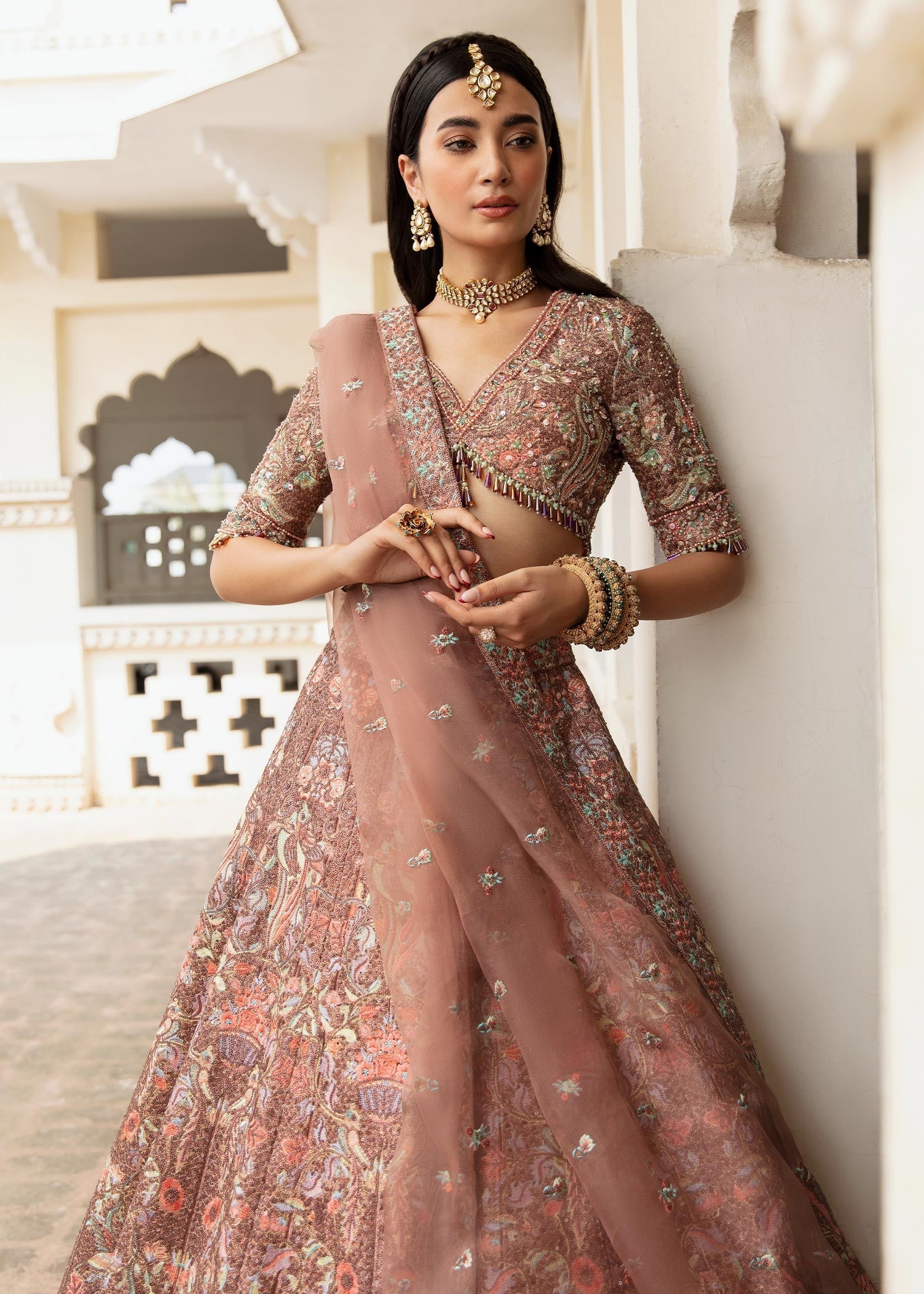 Waqas Shah | Taj Mahal | NAZ BANO - by - Libasekhas UK - Registered Vendor of : Waqas Shah - 100% Original Designer Dresss