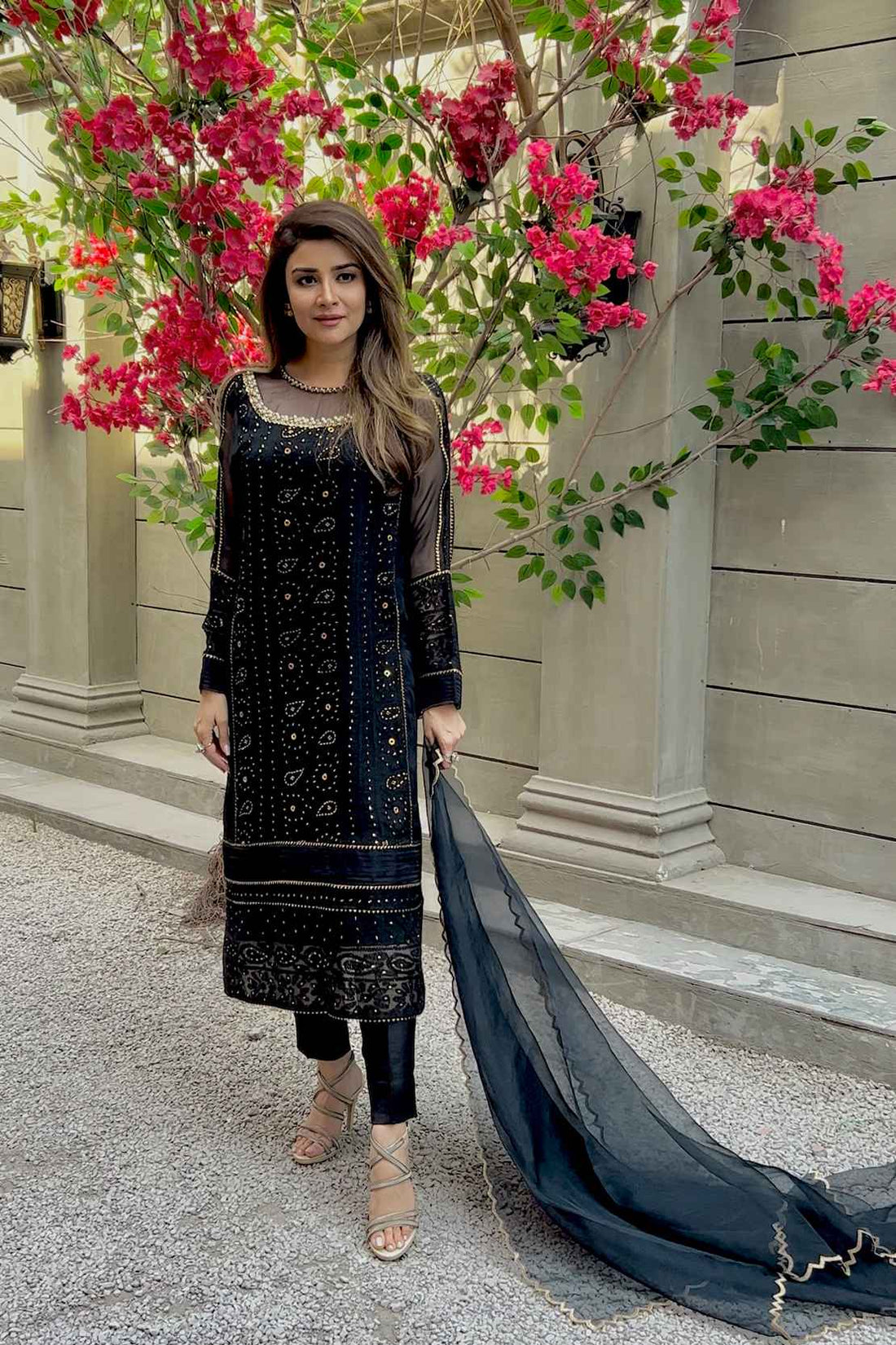 Leon | Leon Luxe Collection | RAVEN - by - Libasekhas UK - Registered Vendor of : Leon - 100% Original Designer Dresss