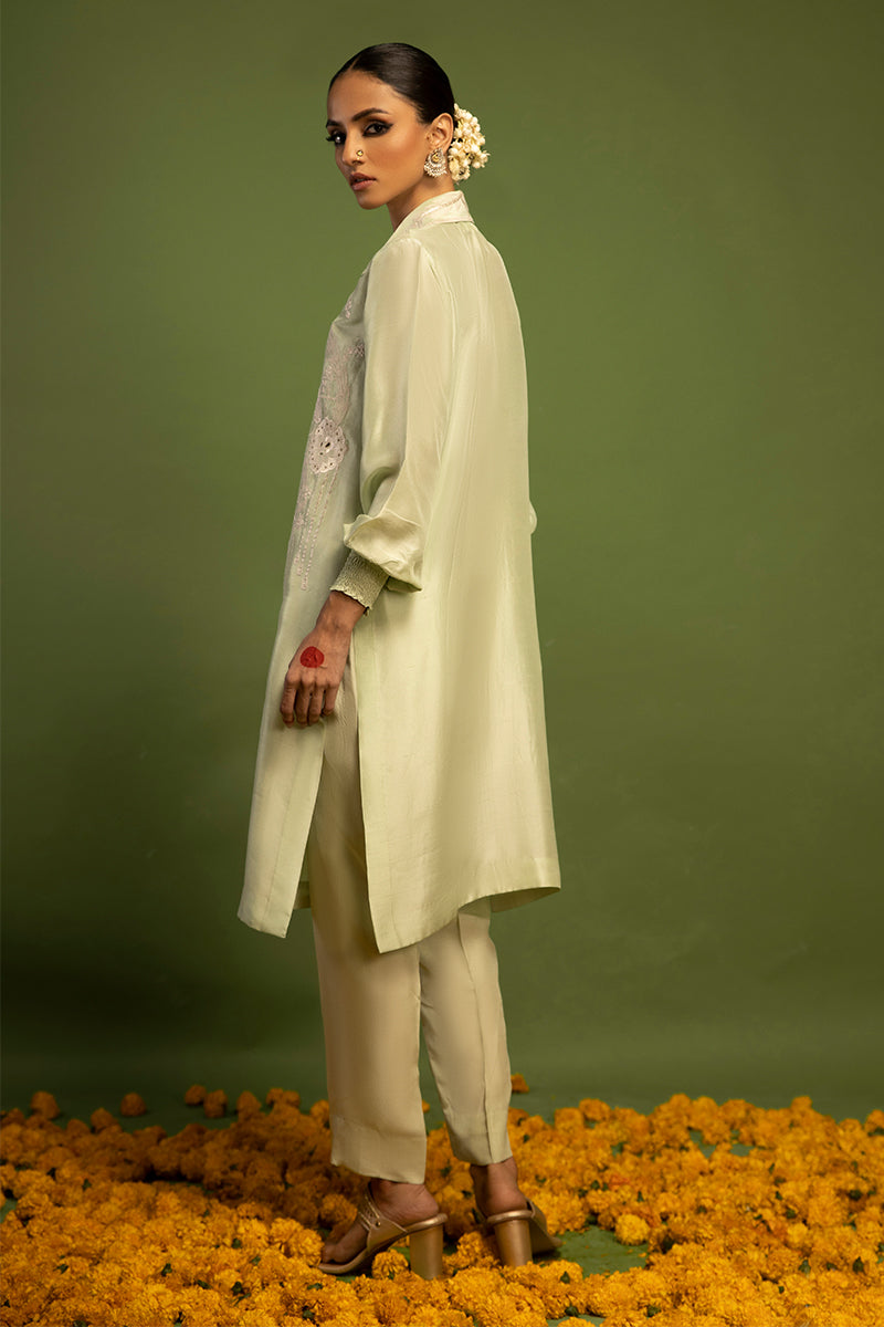 Wardha Saleem | Luxury Pret Traditional Wear | QALB - PURE SILK (2 PC) - by - Libasekhas UK - Registered Vendor of : Wardha Saleem - 100% Original Designer Dresss