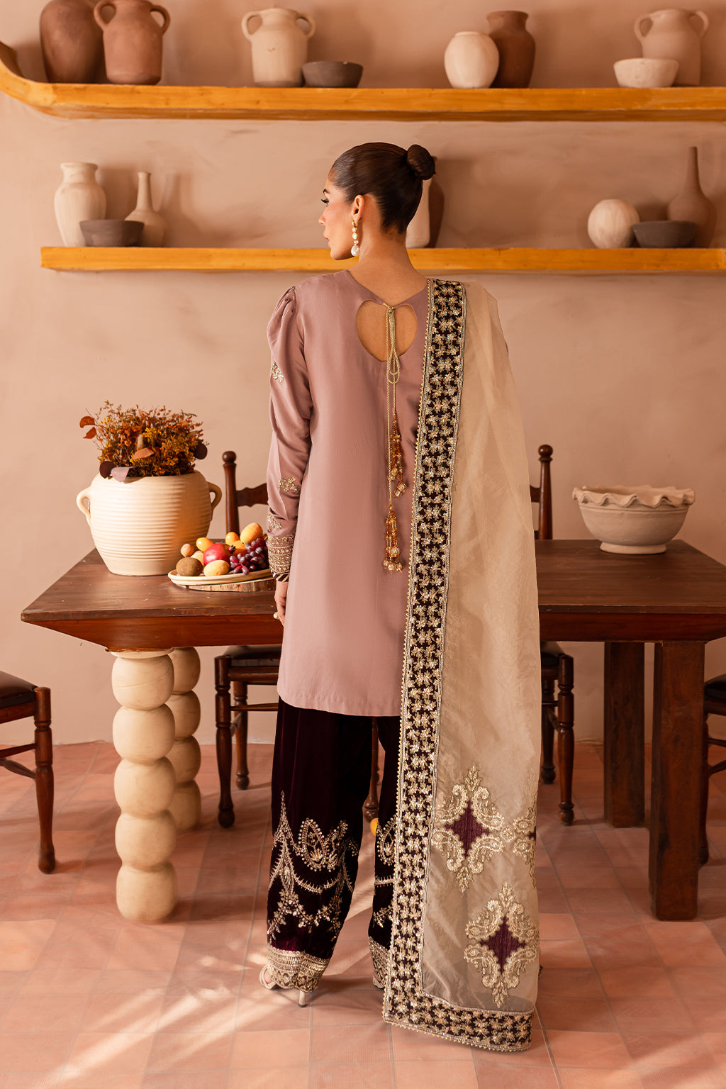 Vanya | Velvet Formals 24 |  KV-56 - by - Libasekhas UK - Registered Vendor of : Vanya - 100% Original Designer Dresss