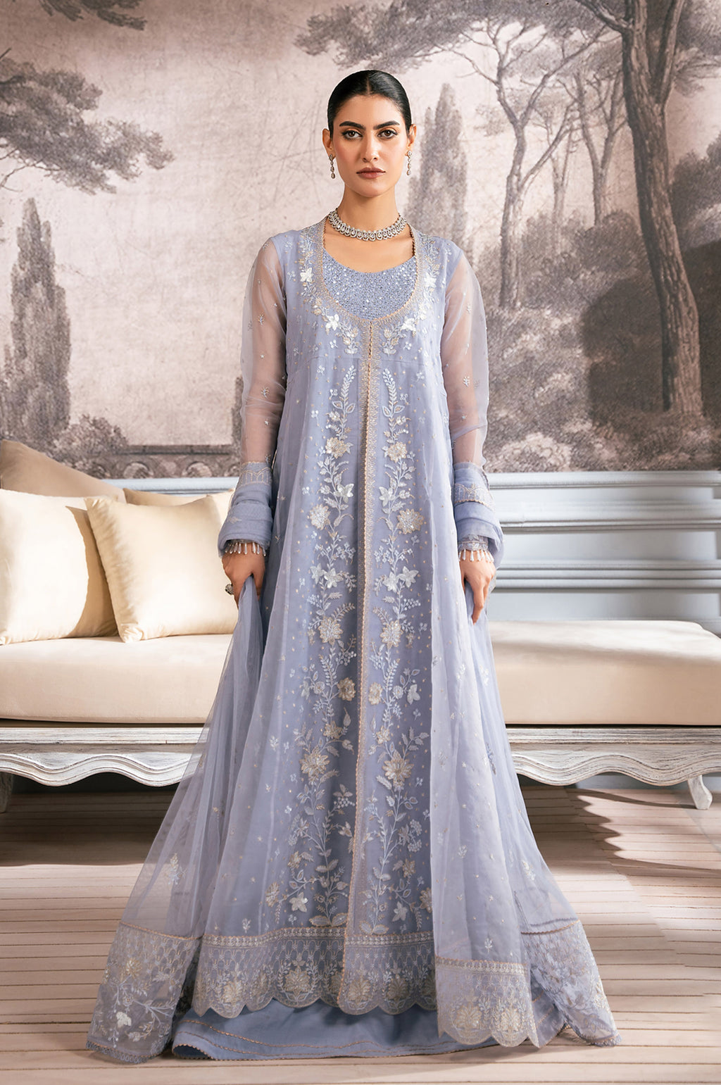 Zeen | Azalea Collection | WOM24110 - by Libasekhas UK - Registered Vendor of : Zeen - 100% Original Designer Dress